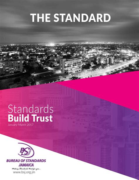 The Standard by Bureau of Standards Jamaica - Issuu