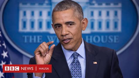 Obama Ya Caccaki Trump Kan Hana Musulmi Shiga Amurka BBC News Hausa
