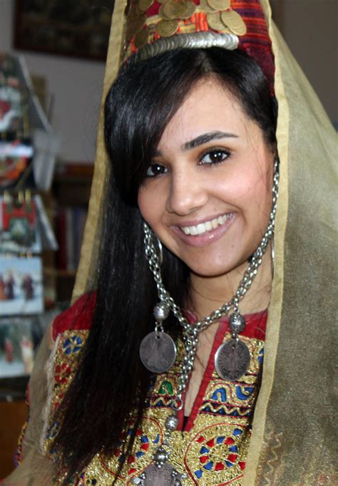 Palestinian Young Lady In Traditional Dress Photograph By Munir Alawi
