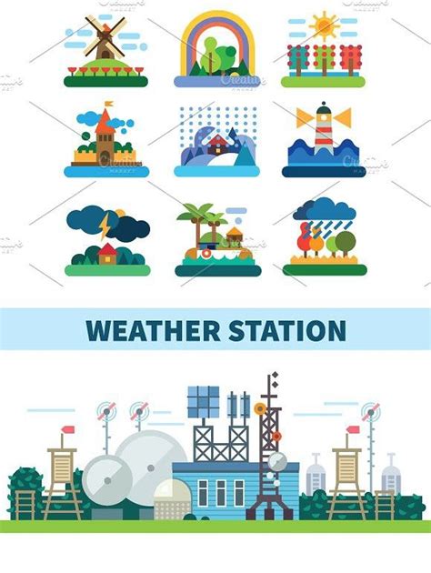 Weather Station Seasons Weather Station Weather Station