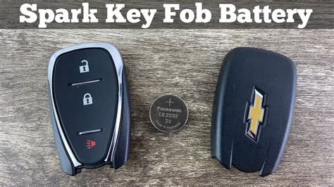 2016 2022 Chevy Spark Remote Key Fob Battery Replacement How To