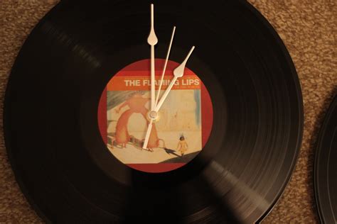 Record Clock Personalised Album Cover Art 12 Vinyl Etsy Uk