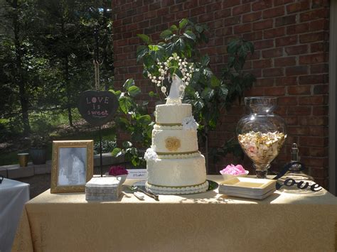 50th anniversary cake table | 50th anniversary cakes, Anniversary cake, 50th anniversary
