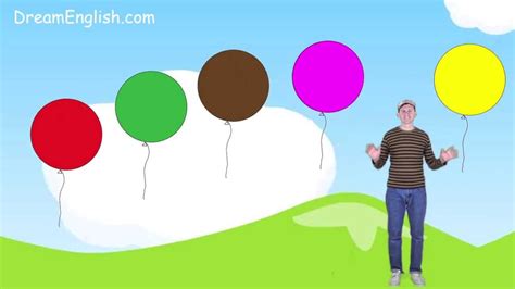 The dream english songs are sung by chidren in over 50 countries. Color Song for Kids: Learn 9 Colors - YouTube