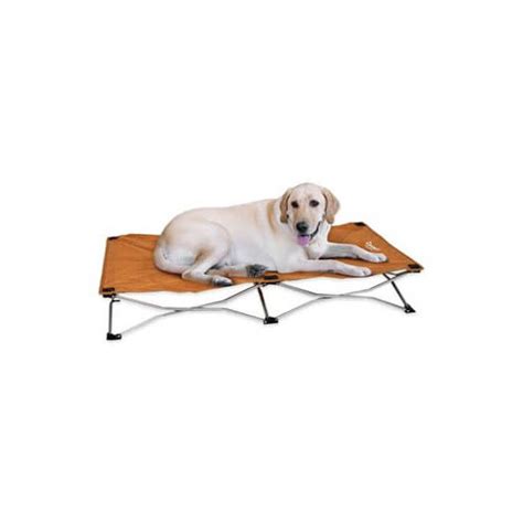 Carlson Portable Tan Elevated Dog Bed Pets West Pet