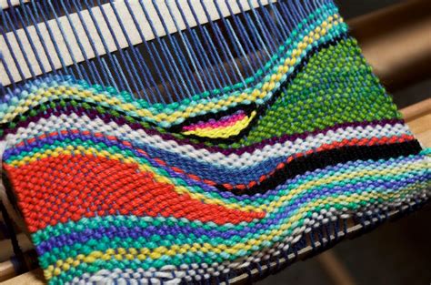 Kelly Casanova Tapestry Style Weaving On The Rigid Heddle Loom
