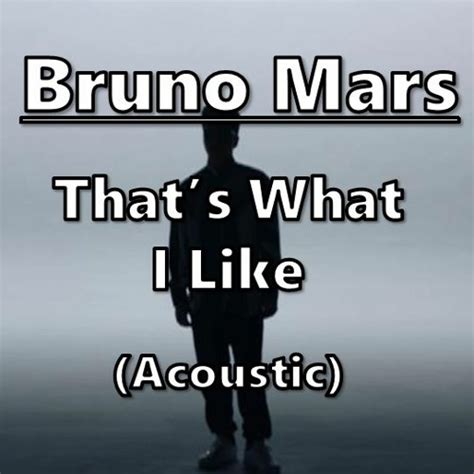 Stream Bruno Mars Thats What I Like Acoustic Cover By Amul
