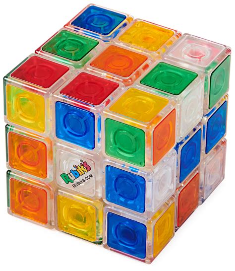 Buy Rubiks Crystal New Transparent 3x3 Cube Classic Color Matching