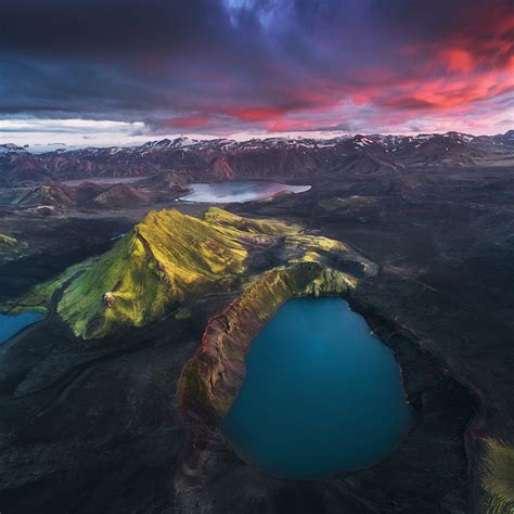 Icelandic Highlands By Drone The Highlands Of Iceland Are Flickr