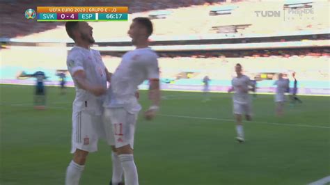 Ya es goleada Ferrán Torres sella el cuarto gol español TUDN UEFA