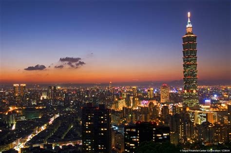 It dominates the taipei skyline. Taipei 101