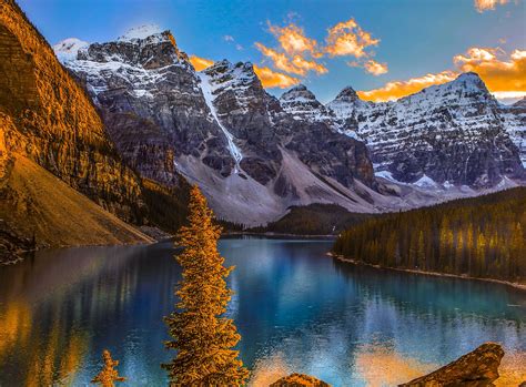 Morraine Lake Sunset 2 Another Shot In My Series On Morraine Lake At