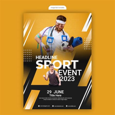 Premium Psd Free Psd Sport Events Poster