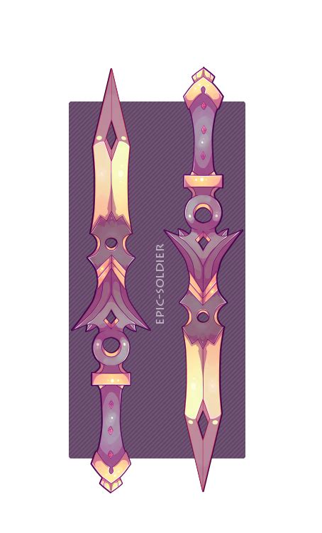 Dual Dagger Raffle Closed By Epic Soldier On Deviantart