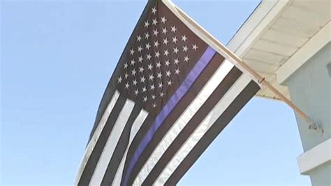 Blue Lives Matter Flag Forced Down Deemed Racist Fox News Video