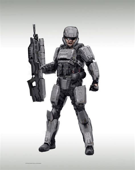 Game Concept Armor Concept Concept Art Halo Armor Sci Fi Armor