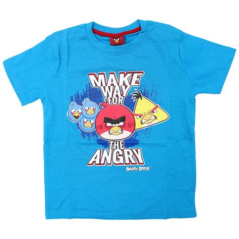 Angry Birds Kids`s T Shirts Boys And Girls Kapadaacom