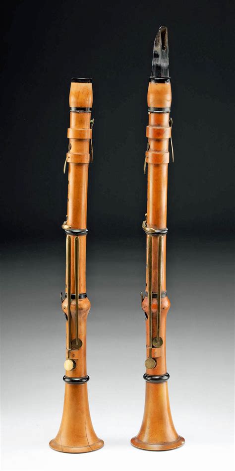 Sold Price 19th C French Wood Clarinets By Martin Freres Pr