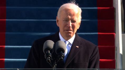 Biden Inaugural Without Unity There Is No Peace