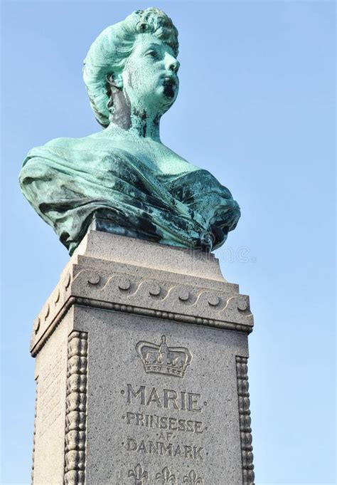 Statue Of Marie Princess Of Denmark In Copenhagen Stock Photo Image