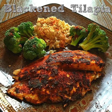 It's easy to make and i always have a big container ready to go. Blackened Tilapia | Fish recipes healthy, Clean eating ...