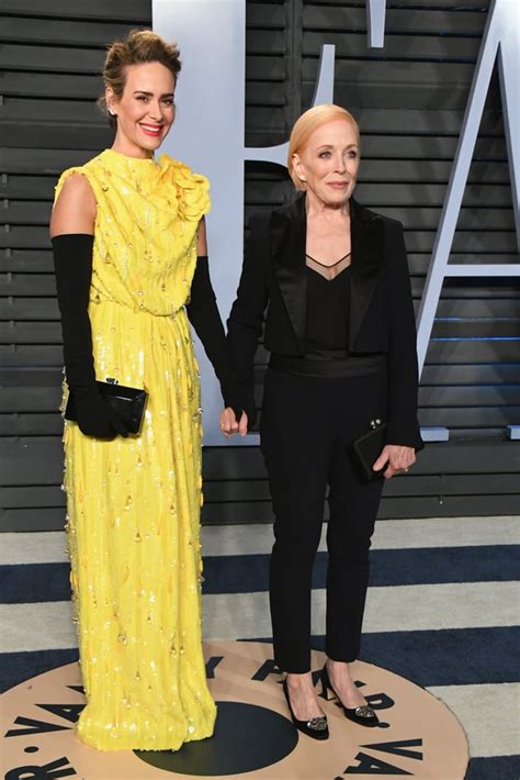 Holland Taylor And Sarah Paulson At Oscars Afterparty 2018 Popsugar Celebrity Uk Photo 9