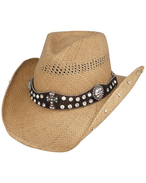 Bullhide More Than Words Panama Straw Cowgirl Hat Sheplers