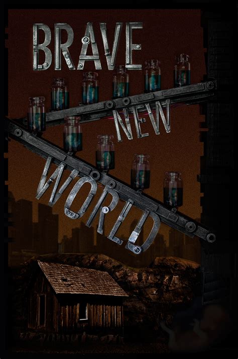 Artstation Brave New World Book Cover Design