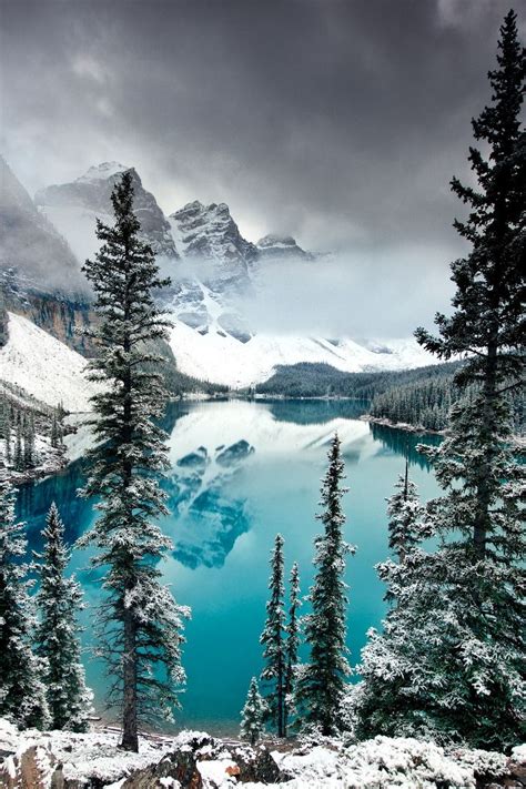 Banff National Park Wallpaper Winter Pic Internet