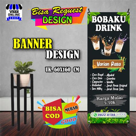 Jual Banner Spanduk Backdrop Minuman Boba Ungubanner Vrogue Co