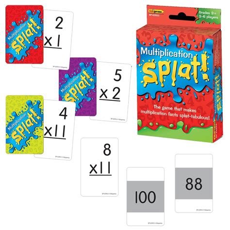 Multiplication Splat Game United Art And Education