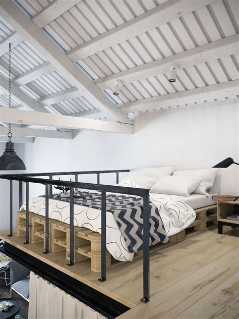 Small Modern Loft In Prague With Scandinavian Style Decor Idesignarch