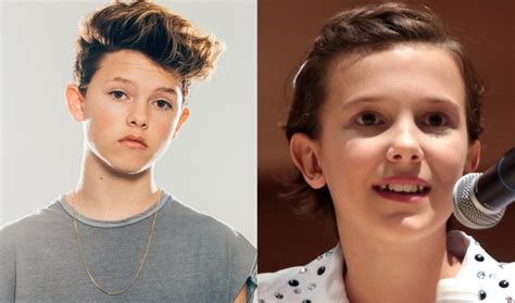 Stranger Things Star Millie Bobby Brown And Musically Standout Jacob