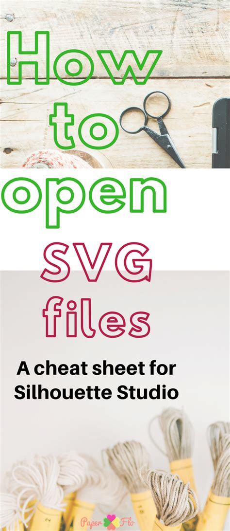 How To Open Svg Files Silhouette Studio Pdf Artofit