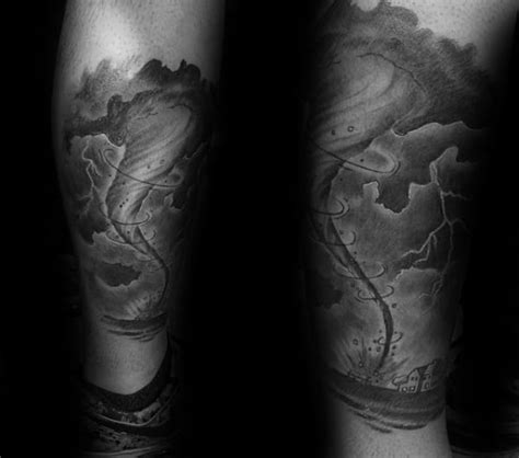 40 Tornado Tattoo Designs For Men Cool Cyclone Ink Ideas