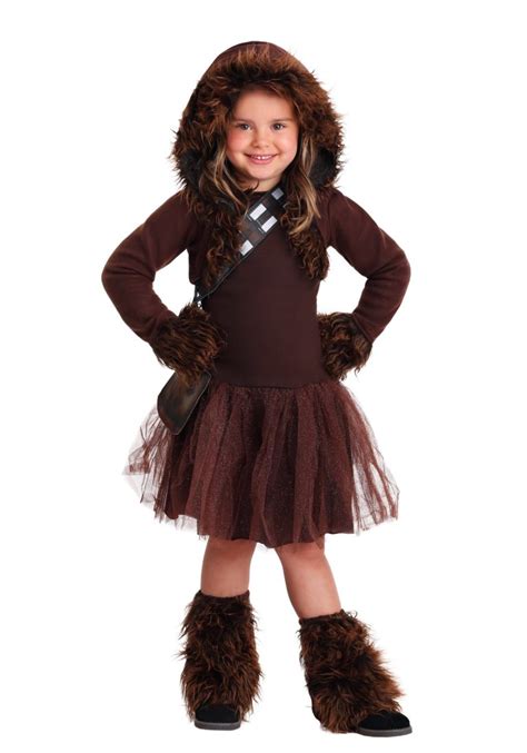 Girls Chewbacca Fancy Dress Costume ⋆