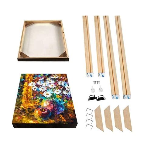 This does not involve transferring the image onto the canvas but simply pinning it to a canvas that has been spread across a frame. F&S Diamond Painting Store Canvas Frame - Do-It-Yourself Adhesive Strip Package in 2020 | Diy ...