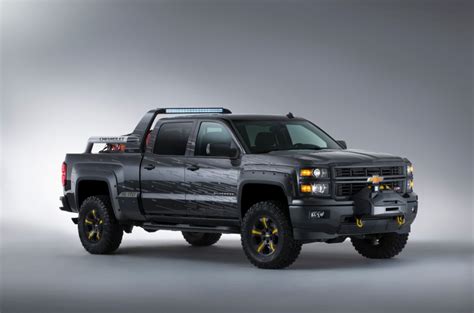 Also invited from gm were the chevy silverado 3500hd, the gmc sierra denali 2500 and the gmc canyon slt. Chevy Silverado Black Ops Concept Is The Perfect Vehicle ...