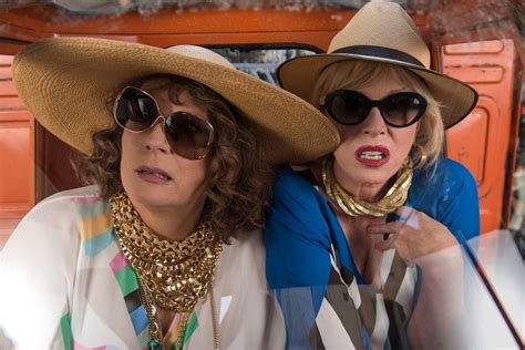 Absolutely Fabulous Movie Review Bigger Not Necessarily Better For