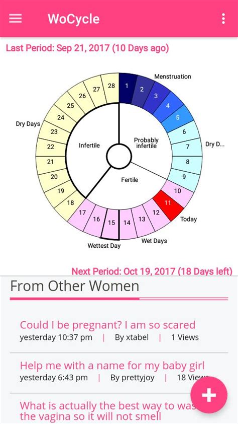 Wocycle Menstrual Cycle Calendar For Android Apk Download