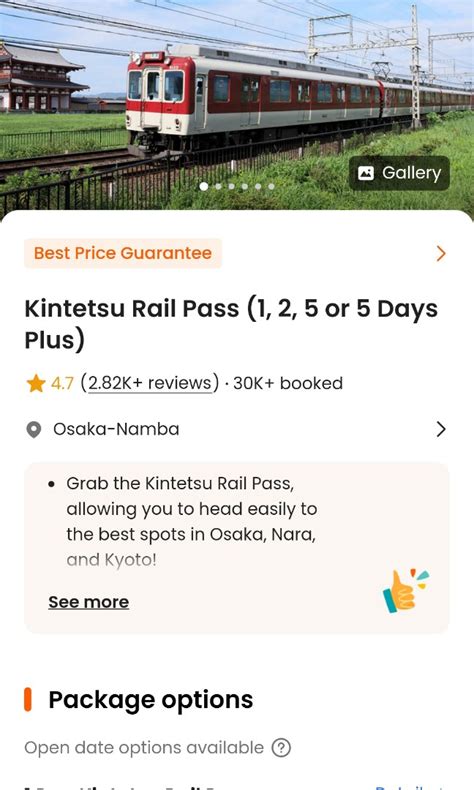 Kintetsu Rail Pass 5 Days Plus Rm145 Tickets And Vouchers Local Attractions And Transport On