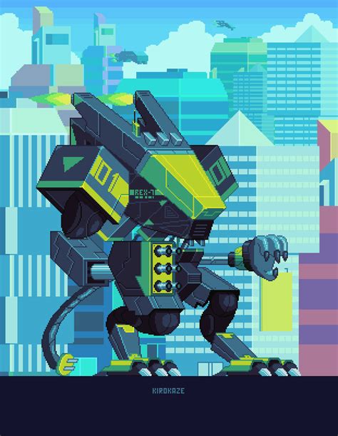 Vojna Bahno Rely Pixel Robot 