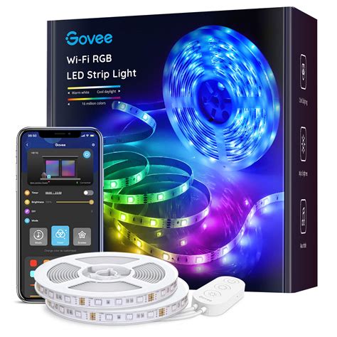 Buy Govee Smart Led Strip Lights 328ft Wifi Led Light Strip Work With