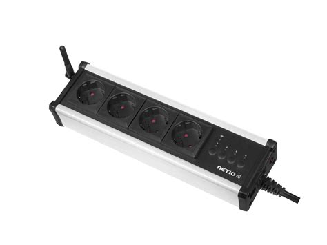 NETIO 4: Progammable smart 230V power strip with LAN and WiFi