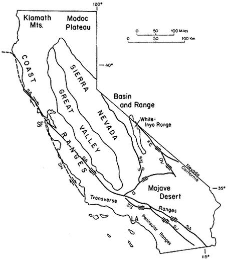 White Mountains California Map Map Of Rose Bowl