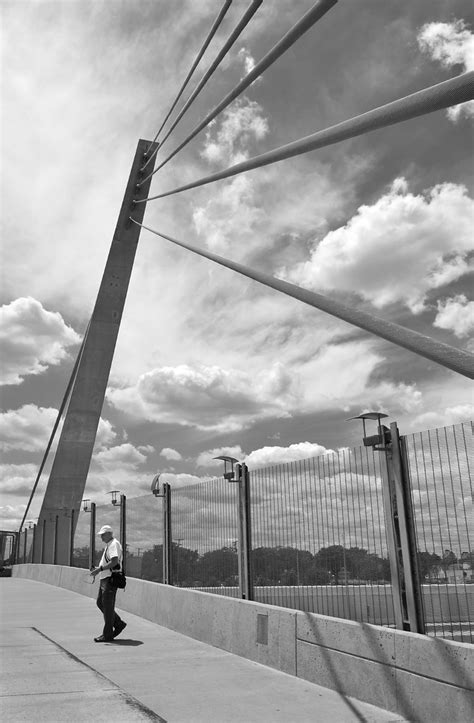 bridge across walking across the bridge over the expressw… flickr