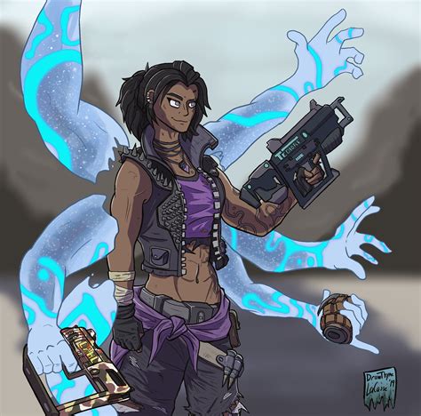 Amara Borderlands 3 By Grilledcheese042 On Newgrounds