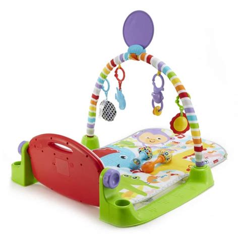 Fisher Price Gyms And Playmats Deluxe Kick And Play Piano Gym And Maracas