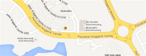 Get this location maps and gps coordinates. Maybank Kota Kemuning Branch - carloan.com.my