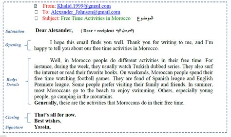 Email Writing Format Ideas And Examples Pdf Worksheet Moroccoenglish